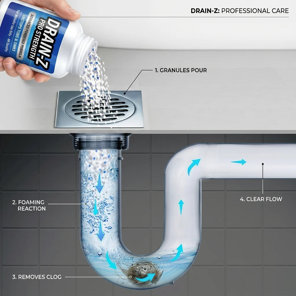Powerful Sink & Drain Cleaner - Buy 1 Get 3 Free